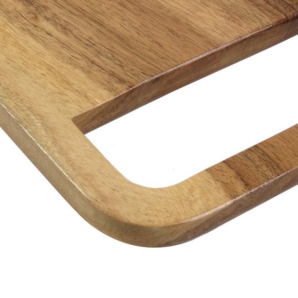 Oussum Large Natural Acacia Wood Chopping Board for Kitchen Wooden Serving tray - Picture 4 of 9